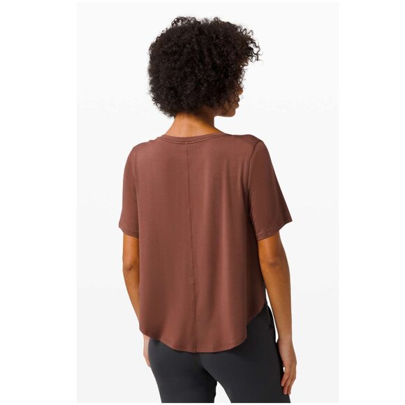 Lululemon Up for Down Time Short Sleeve Ancient Copper $68 - Picture 5 of 5